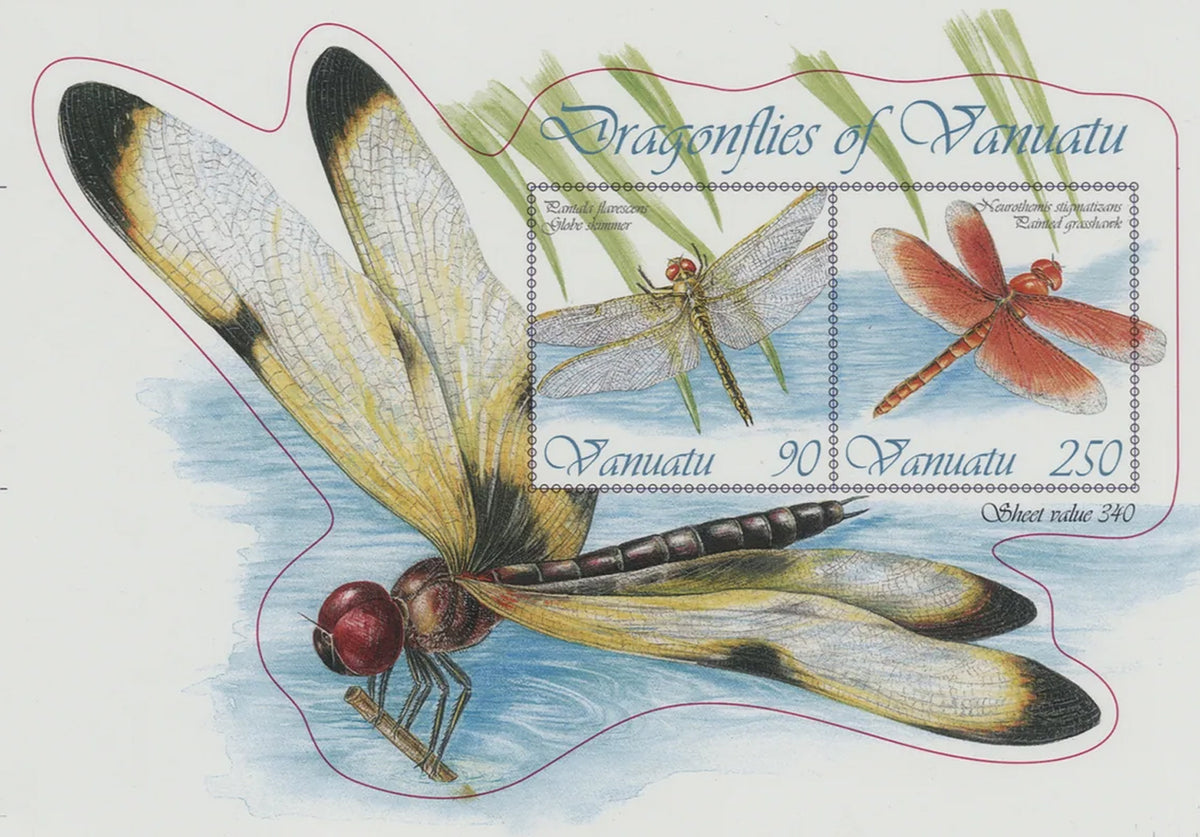 Dragonflies - Yellow striped Flutterer