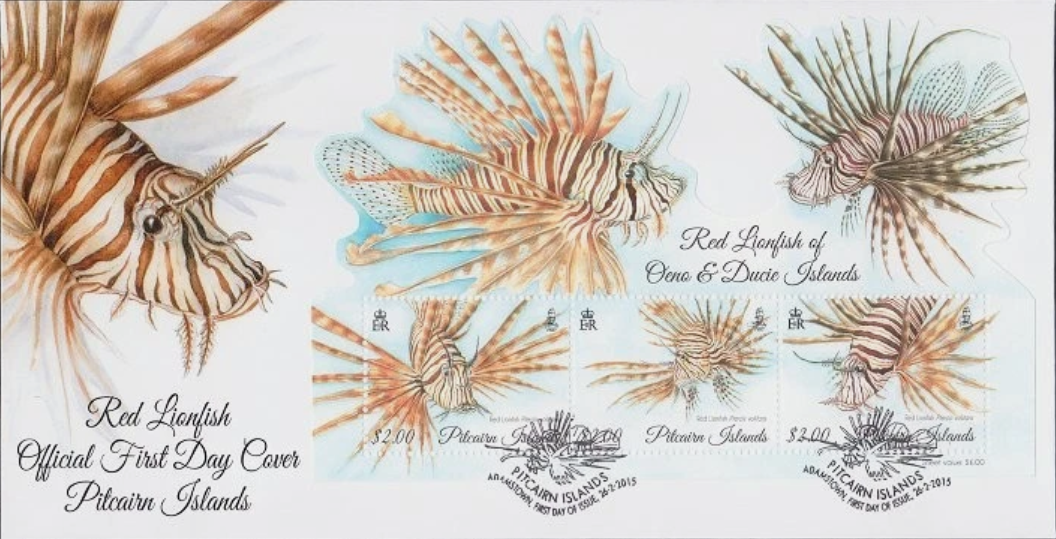 Fish series - A Lionfish - Sue Wickison