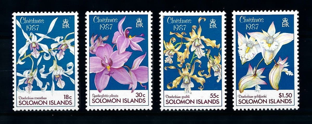 Solomon Island Orchids - Field Notes and stamps - Sue Wickison