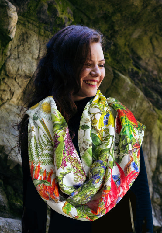 New Zealand Botanica Wool & Silk Scarf