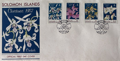 Solomon Island Orchids - Field Notes and stamps - Sue Wickison